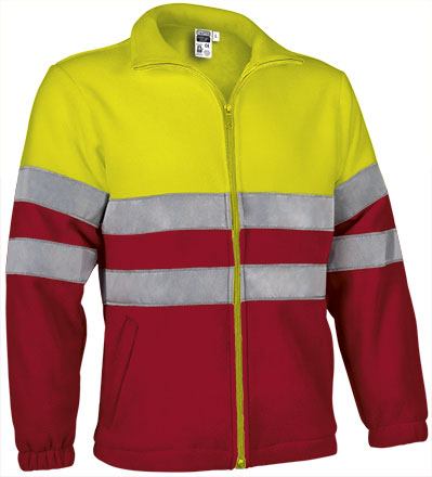 amarillo fluor-rojo